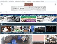 Tablet Screenshot of ordumedya.com